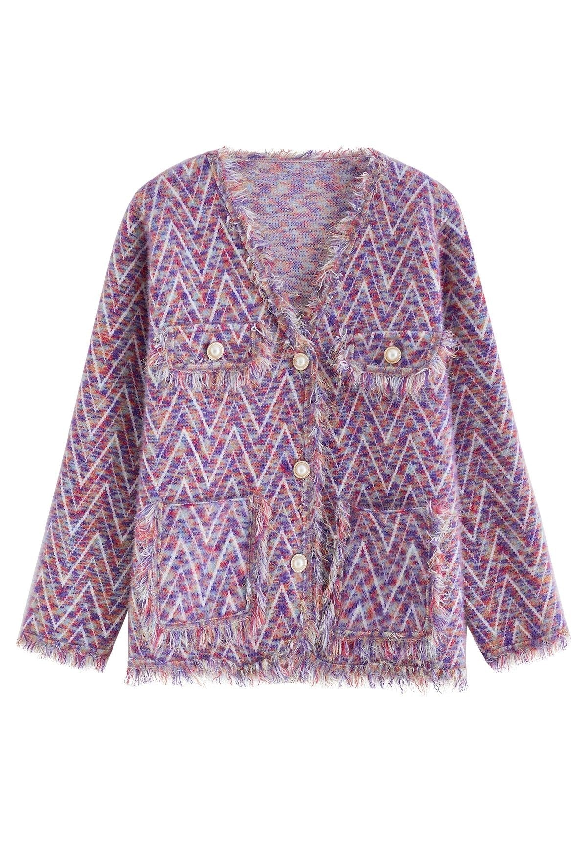 Veste Tissée Bohème Chic