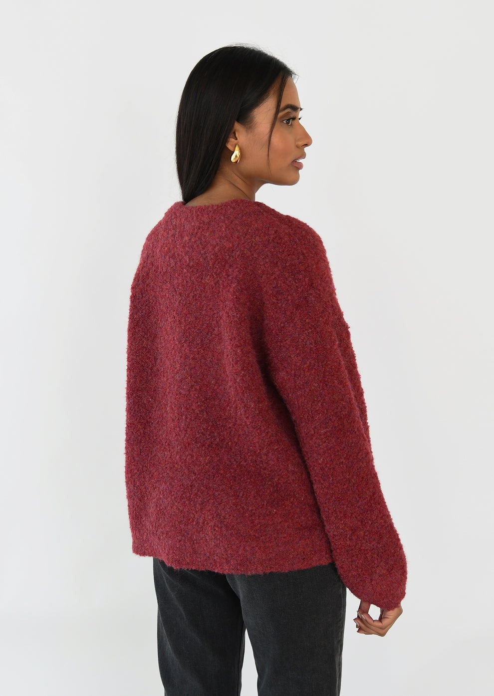 Gilet Douillet en Laine Bouclée